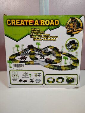 Dinosaur Toys,Create A Dinosaur World Road Race - 220ct